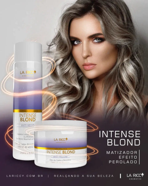 Kit Matizador Intense Blond - Shampoo 250ml e Máscara 250g